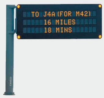 Variable Message LED Display Board