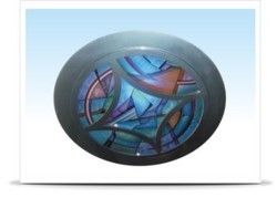 Industrial Designer Stained Glass