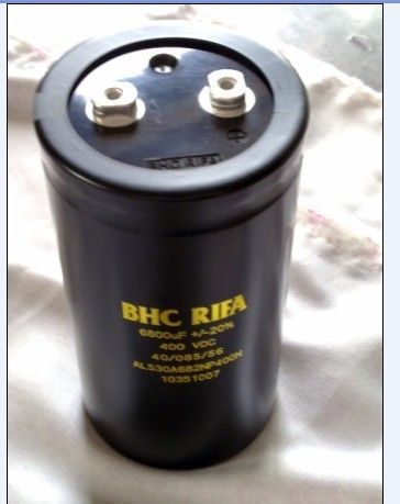 Bhc Rifa कैपेसिटर 6800uf400v