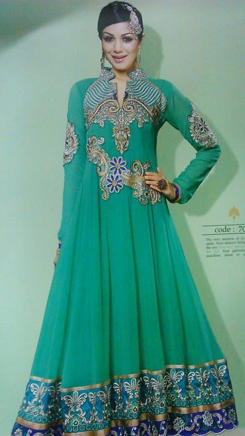 Georgette Designer Anarkali Suit