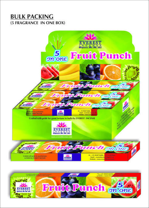 Incense Sticks (5 In One) Fruit Punch