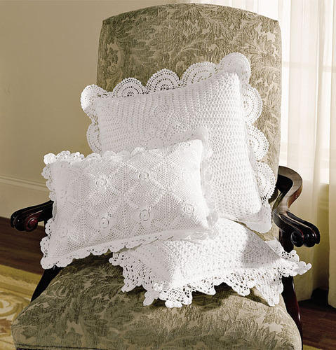 Fancy Crochet Cushion Cover