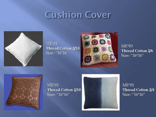 Modern Design Crochet Cushion Cover