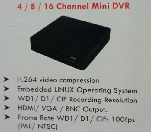 8 Chennel Mini Digital Video Recorder