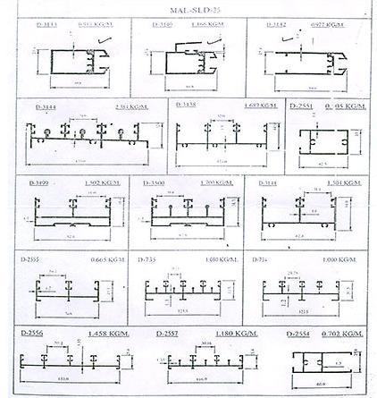 Aluminum Garage Door Sections