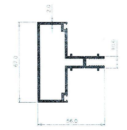 Residential Aluminum Door Sections