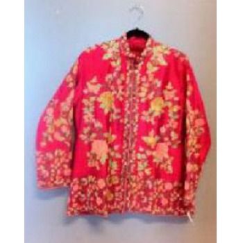 Embroidered Silk Jacket