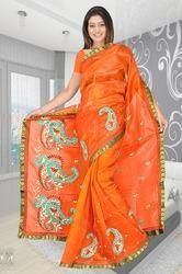 Designer Super Net Saree