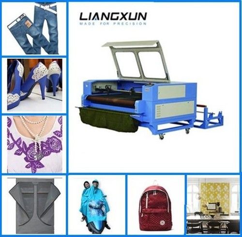 Lx1610 Or 1810 Or 1626 Or 1826 Automatic Feeding Laser Cutting Machine For Leather