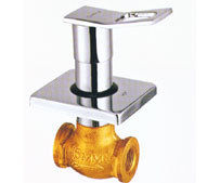 Concealed Stop Cock Heavy Body With Wall Flange (15mm)