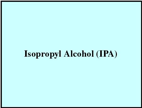 Isopropyl Alcohol (IPA)