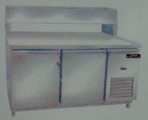 Pizza Refrigerator Counter with Container