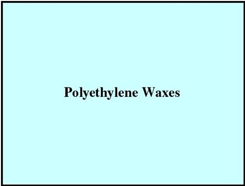 Polyethylene Waxes
