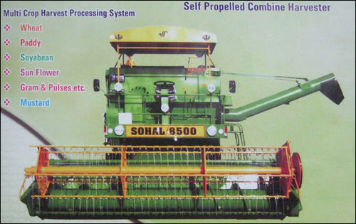 Self Propelled Combine Harvester