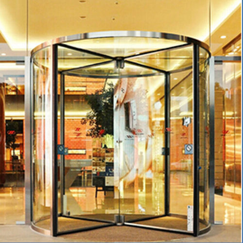 Four Wing Crystal Revolving Door