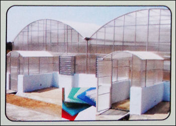 Poly - Carbonate Sheeted Green House