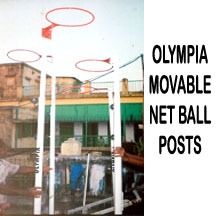 Movable Net Ball Post