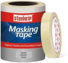 Masking Tape - Premium Grade Material | Exclusive Array for Versatile Applications, Tested for Quality