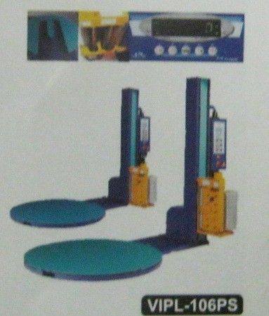 Stretch Wrapping Machine - Max Loading Weight 1500 Kgs, Power Pre-Stretch Up to 300%, Adjustable Tension and Speed Features