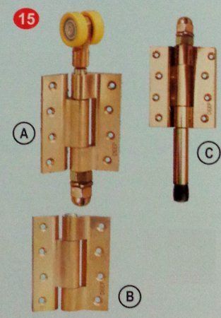 Durable Standard Brass Heavy Duty Side Hung Door Folding System