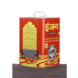 Engine Mustard Oil Kacchi Ghani 5 Ltr Sq Tin