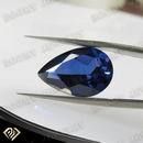 Pear Blue Sapphire Gemstone