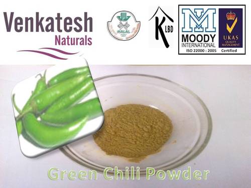 Spray Dried Green Chili Powder