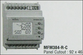 Electrical Panel Dinrail Multifunction Meter (Mfm384-R-C)