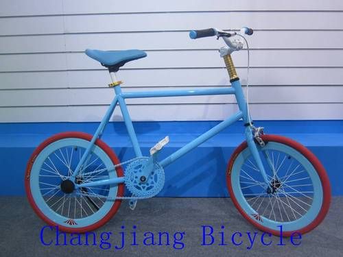 Fixed gear hot sale folding bike