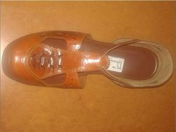 Designer Leather Chappal