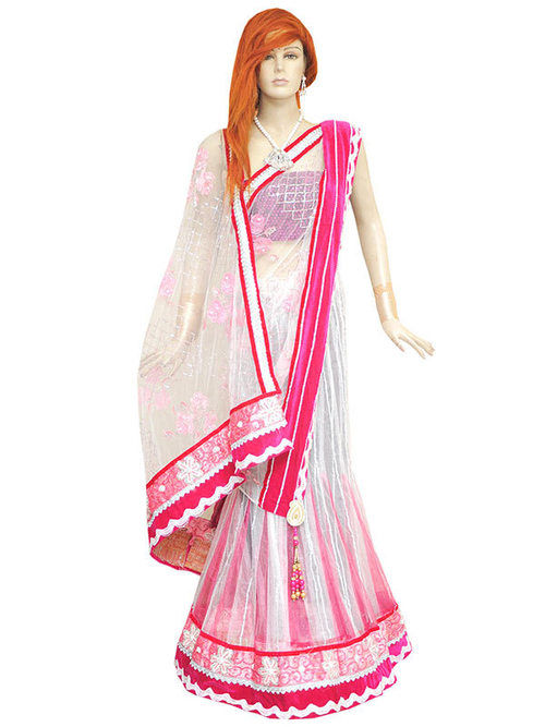 Steel Party Wear Ladies Sarees