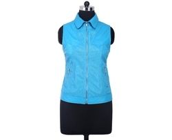 Ladies Leather Vest