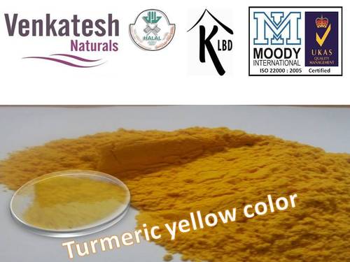 Turmeric Yellow Colour
