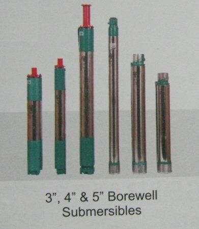  3", 4" और 5" बोरवेल सबमर्सिबल पंप्स