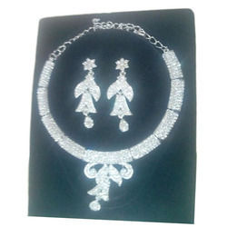 American Diamond Necklace Set