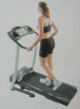 Foldable Motorised Treadmill With Adjustable Incline