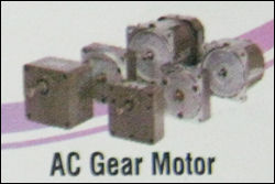 AC Gear Motor - High-Grade Raw Material Design | Multiple Sizes and Models Available