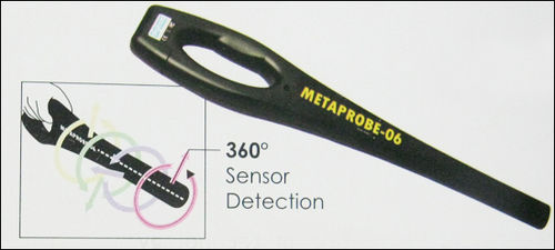  हैंड-हेल्ड मेटल डिटेक्टर (मेटाप्रोब-06) 