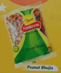 Peanut Bhujia Namkeens (Clear Packs)