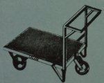 Angle Handle Frame Platform Trolley