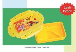 Designer Lock And Forget Lunch Box