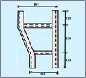 Ladder Type Cable Trays Left Hand Reducer