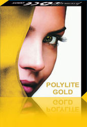 Polylite Gold Shimmer Lens