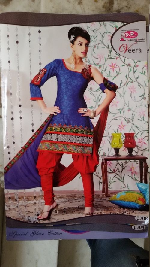 Red Trendy Punjabi Suits