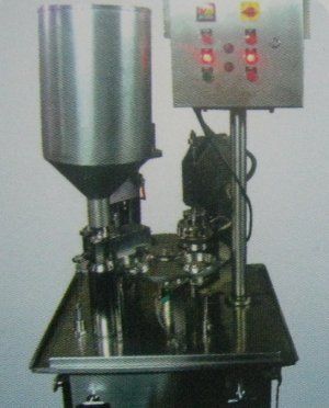 Semi Auto Cup Filling Machine