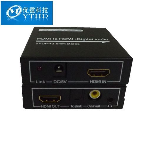  HDMI+डिजिटल ऑडियो (SPDIF + 3.5 मिमी स्टीरियो) HDMI से SPDIF कनवर्टर 