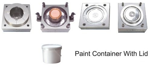 Paint Container With Lid Moulds
