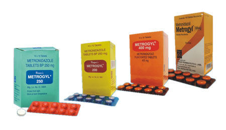 Metrogyl (Metronidazole 200mg, 250mg, 400mg and 500mg Tablet)