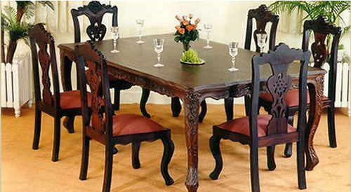 Wooden Carved Dining Table