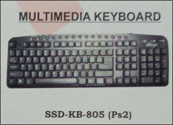  मल्टीमीडिया कीबोर्ड SSD-Kb-805 (Ps2) 